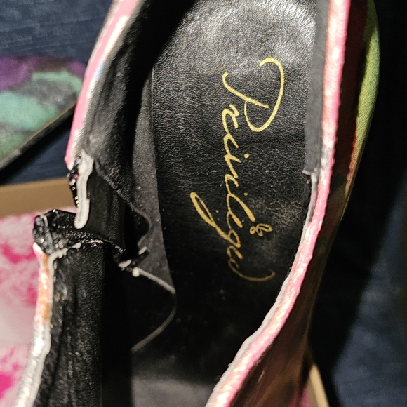 Privilege Multi Color Booties - Picture 3 of 6